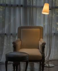 Stehleuchte Lupe Faro Barcelona Modern Metall Stoff