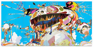 Alternatively, there is a collection of skulls depicted in his work that is equally colorful. From The Archives Takashi Murakami On His Fantastically Colored World In 2001 Artnews Com