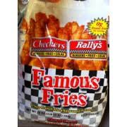 checkers rallys famous fries crispy french fried seasoned potatoes