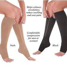 Buy Zip Up Compression Socks Unisex By Deal Hulk Deals On Opensky Zippered Compression Socks Compression Socks Swollen Ankles