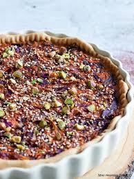 Quiche De Chou Rouge Et Carottes Au Curry Mes Recettes Healthy Recette Recette Chou Rouge Recettes De Cuisine Chou Rouge