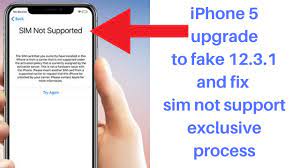 Eject and reinsert the sim card on iphone. Iphone 5 5c 4s Sim Not Supported Fix After 10 3 3 Blocked Youtube