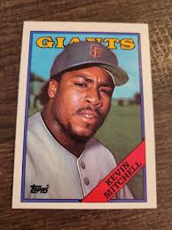 Kevin Mitchell #497 1988 Topps Baseball Card