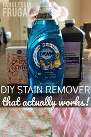 Diy Homemade Stain Remover That Actually Works Fabulessly Frugal Homemade Stain Removers Diy Stain Remover Diy Staining