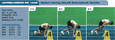 Lane 1 is 200 meters and lane 8 is 200 meters. 200 Meter Robert Hering Und Usain Bolt Im Vergleich Leichtathletik De