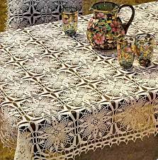 Maybe you would like to learn more about one of these? 18 Easy Crochet Lace Tablecloth Patterns Guide Patterns