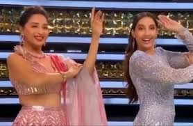 In this movie scene, we can see the actors getting wet in the washroom. Nora Fatehi Dance On Dilbar Song With Madhuri Dixit Video Winning Heart On Internet