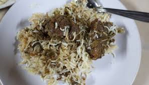 Delicious Biryani At Kayees Rahmathulla Cafe Up In The Nusair