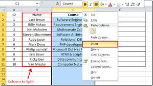 During our daily works activity's sometimes we need split/ separate /divide one column data into multiple columns in excel. Excel 2010 Split Column Data Into Two Parse Cells