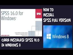 Cara Instalasi Spss 16 0 Di Windows 8 Youtube
