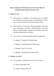 Garis panduan baju koporat kementerian pendidikan malaysia 2017. Garis Panduan Pengurusan Kunci Keselamatan Kkm Pdf Txt