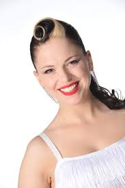Portrait of Irish musician and singer Imelda May, taken