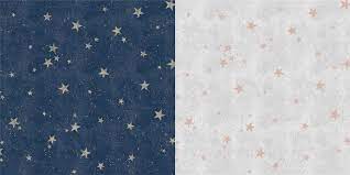 Customize your desktop, mobile phone and tablet with our wide variety of cool and interesting blue wallpapers in just a few clicks! Starlight Stars Wallpaper Rose Gold Navy Blue Grey White Metallic Childrens Ebay