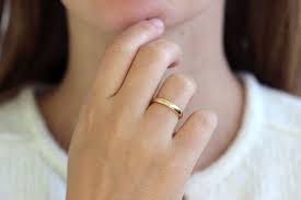 Comfortable Wedding Band Traditional Wedding Band Simple Etsy Simple Wedding Bands Gold Wedding Band Traditional Wedding Bands