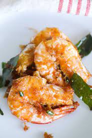 Butter prawns is a favourite dish served in malaysian restaurants, made of fresh prawns, with super crunchy egg floss. Butter Prawn Buttery And Delicious Rasa Malaysia