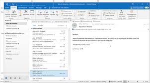 Outlook Versions 2019 Et Office 365 Lancer Quitter Outlook 2019