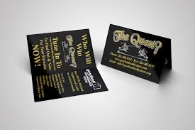 The extra space is ideal for adding additional images, logos and text such as schedules, services, or important messages that can be the selling point for your brand! Fold Over Business Cards Best Coupons Magazine