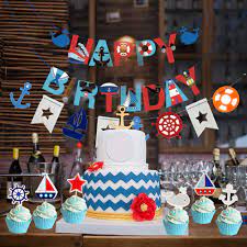 To get more templates about posters,flyers,brochures,card,mockup,logo,video,sound,ppt,word,please visit pikbest.com. Buy 77pcs Nautical Party Supplies For Boys Nautical Party Decorations Nautical Happy Birthday Banner Cupcake Toppers Balloons For Kids Girls Baby Shower Nautical Theme Birthday Party Decoration Supplies Online In Greece B07t9vwy82