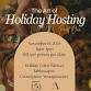The Art of Holiday Hosting- Part One event image