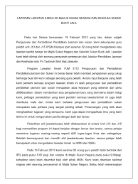 Persatuan lawatan kebajikan rumah anak yatim sekolah menengah kebangsaan cenderawasih telah melawati sebuah rumah anak yatim.rumah anak yatim yang kami lawati di 2. Laporan Lawatan Ilmiah Ke Majlis Sukan Negara Dan Sekolah Sukan Bukit Jalil
