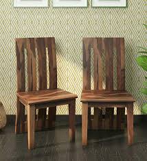 Find your wooden chair easily amongst the 2,790 products from the leading brands (driade, alias, vitra,.) on archiexpo, the architecture and design. Rsfurniture Contemporary Design Sheesham Wood Dining Chairs Brown Set Of 2 Amazon In Home Kitchen
