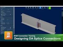 Designing Double Angle (DA) Splice Connections in RAM Connection
