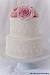 3 Tier Fondant Wedding Cakes