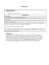 Image result for Romberg Test