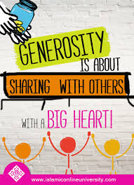 Generosity A Way Of Life Iou Blog Islamic Quotes Life Allah Love