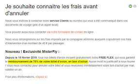 Malheureusement misterfly est probablement le futur govoyage étant donné qu'il est mis en avant (oui pour une fois j'ai acheté sans lire les avis avant). Attention Mister Fly Pas Prevenu Lors De La Reservation Que Pas De Remboursement En Cas De Modification Ou Annulation Forum Avion Routard Com
