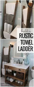 8 Best Ladder Towel Racks Ideas Home Diy Home Decor Bathroom Decor