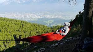 Hammock Camping At Innsbruck Austria Is A Simple Yet Exhilarating Way To End The Week Mavinwilhelm Innsbruck Austria Hamm Hammock Camping Outdoor Hammock