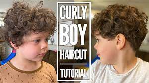 When choosing a haircut for your toddler, it's important to consider his hair type, personality and style. Curly Boy Haircut Tutorial Youtube