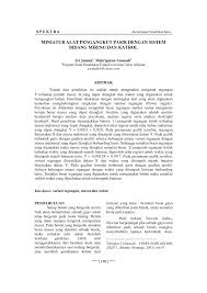 Disebut pesawat sederhana karena hanya memerlukan satu gaya untuk melakukan usaha. Pdf Miniatur Alat Pengangkut Pasir Dengan Sistem Bidang Miring Dan Katrol