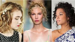 15 Coiffures D Ete Pour Cheveux Boucles Femme Actuelle Le Mag