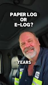 Paper log or e-log? 50 years behind the wheel #trucking #truckdriver  #semitruck