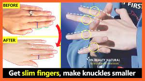 Hold a softball in your palm and squeeze it as hard as you can. 4 Mins For Slim Fingers Get Rid Of Big Knuckles Make Fingers Thinner Elongate Fingers Exercises Youtube
