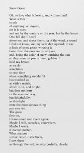  Snow Geese Mary Oliver My Favorite Oliver Poem Of All Time To Love What Is Lovely And Will Not Last Mary Oliver Poems Mary Oliver Inspirational Poems
