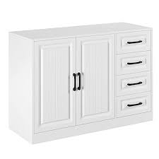 Get great deals on white dining room sideboards, buffets & trolleys. Buy Homecho Sideboard Buffet Kitchen Storage Cabinet With 2 Doors 4 Drawers Floor Console Cupboard For Living Room Dining Room Entryway White Online In Vietnam B097mqrg5t