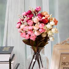 20dia x 18h container dimensions: Soledi 10 6 Branch 18 Heads Artificial Spring Silk Flowers Camellia Magnolia Floral Wedding Peony Arrangement Bouquet Hydrangea Decor Rose Red Home Decor Home Decor Adios Co Il