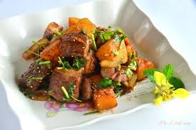 南瓜香菜牛肉 秋菊阿嬤家常料理分享 台東茂仁秋菊阿嬤的庭園廚房 痞客邦 food recipes chinese food