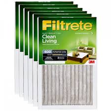 3m filtrete 600 air filter 6 pk 16x16x1