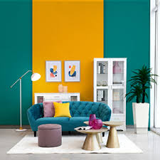 Perpaduan warna yang serasi dengan orange. 4 Tips Kombinasi Warna Dinding Untuk Desain Interior