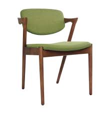 Kai Kristiansen Kai 42 Dining Chair In Fabric Replica Stained Walnut Tweed Green Matt Blatt In 2020 Chair Dining Chairs Dining