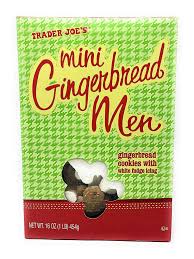 Their chewy, spicy goodness warms the mouth and warms the tummy, and are favored by everybody from little elves to santa himself. Trader Joe S Mini Gingerbread Men Cookies With White Fudge Icing 16 Ounces 454 Grams Buy Online In Aruba At Aruba Desertcart Com Productid 20935817