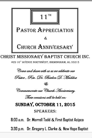 Profile for Christ Missionary Baptist Church Inc. And Childcare