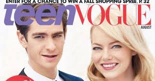 Emma Stone & Andrew Garfield for Teen Vogue August 2012