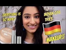 indian tried german makeup you
