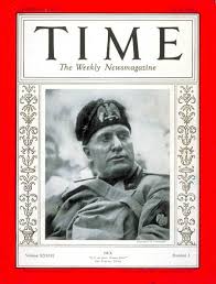 TIME Magazine Cover: Benito Mussolini - July 20, 1936 - Benito Mussolini -  Facism - Italy - World War II - Military