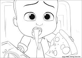 Dogs love to chew on bones, run and fetch balls, and find more time to play! Boss Baby Coloring Pages Coloring Home